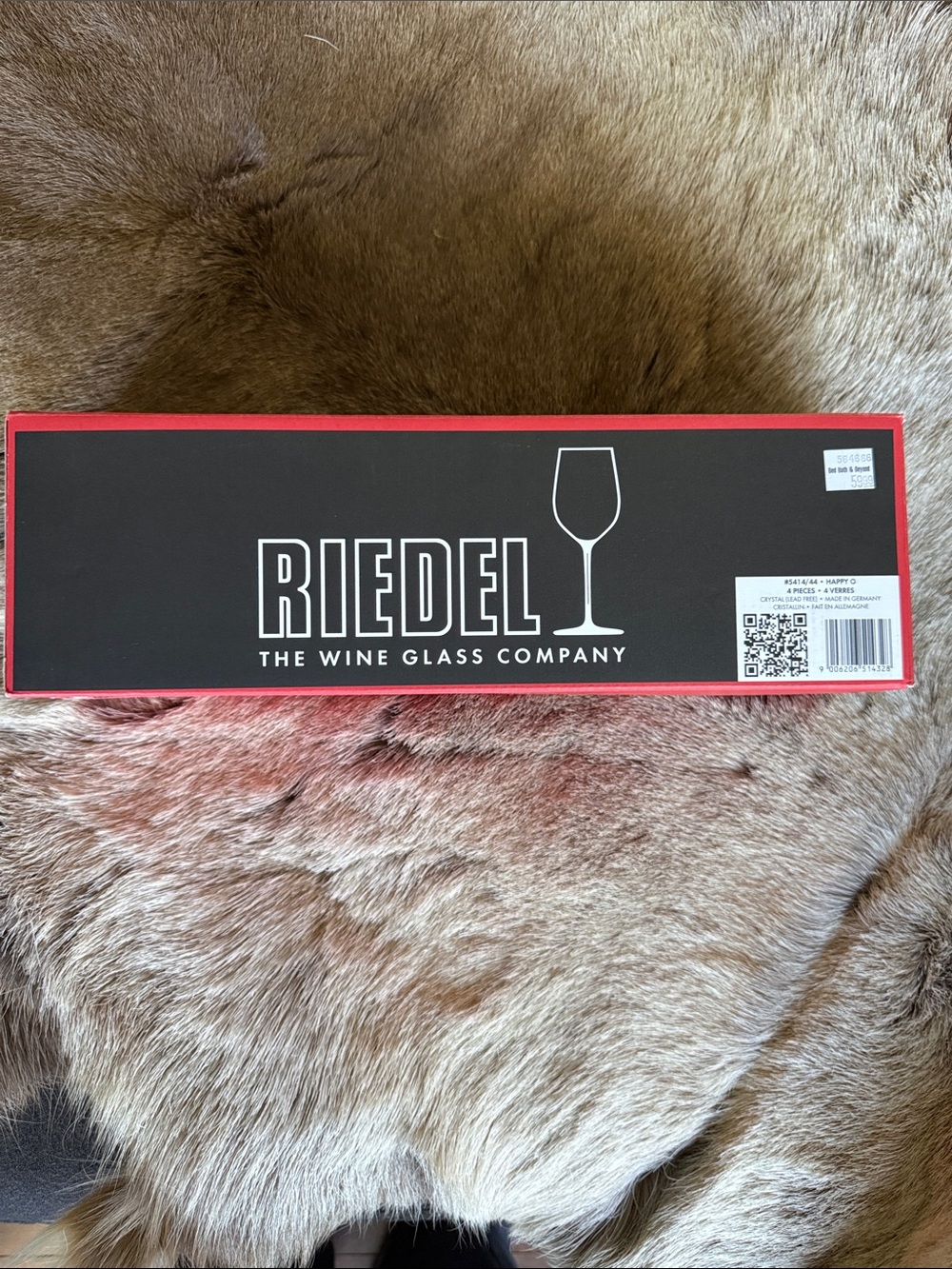🆕 Riedel 4 piece crystal stemless wine glasses 🆕